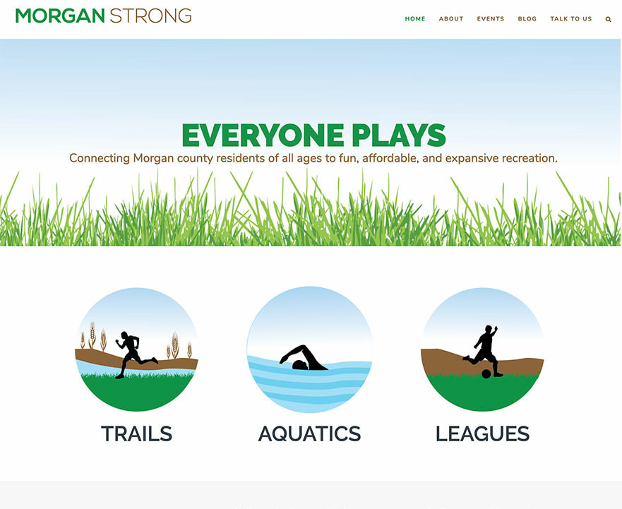 Morgan Strong website